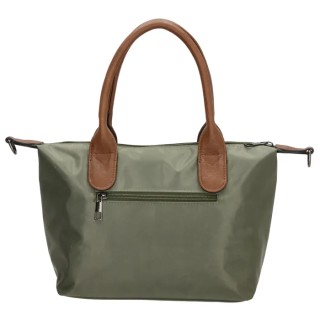 Charm London Buckingham Handbag Γυναικεία Τσάντα Μικρή Ώμου/Χειρός Χακί 20777