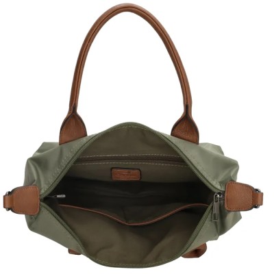 Charm London Buckingham Handbag Γυναικεία Τσάντα Μικρή Ώμου/Χειρός Χακί 20777