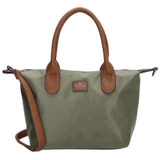 Charm London Buckingham Handbag Γυναικεία Τσάντα Μικρή Ώμου/Χειρός Χακί 20777