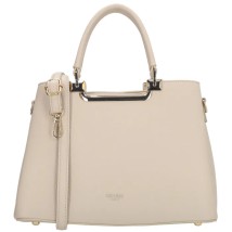 Charm London Lucca Handbag Γυναικεία Τσάντα Ώμου/Χειρός Μπέζ 24169