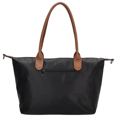 Charm London Buckingham Shopper Γυναικεία Τσάντα Ώμου/Χειρός Μαύρη 20776