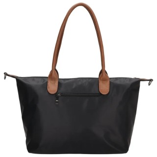 Charm London Buckingham Shopper Γυναικεία Τσάντα Ώμου/Χειρός Μαύρη 20776