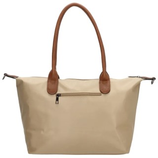 Charm London Buckingham Shopper Γυναικεία Τσάντα Ώμου/Χειρός Μπεζ 20776