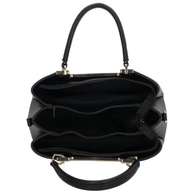 Charm London Lucca Handbag Γυναικεία Τσάντα Ώμου/Χειρός Μαύρη 24169
