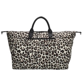 Charm London Buckingham Travel bag Τσάντα Ταξιδίου Υφασμάτινη Λεοπάρ W00324
