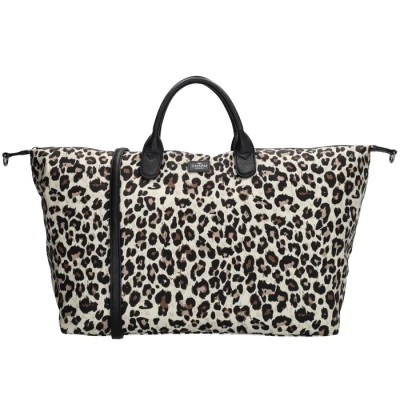 Charm London Buckingham Travel bag Τσάντα Ταξιδίου Υφασμάτινη Λεοπάρ W00324