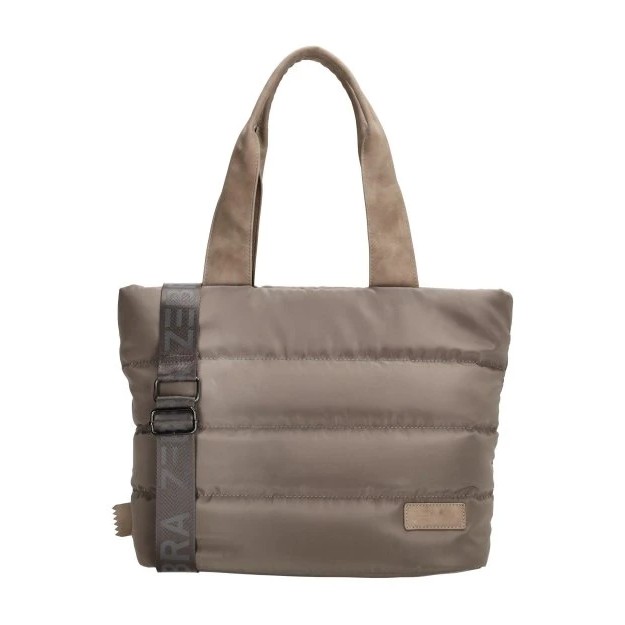 Zebra Trends Elske Γυναικεία Τσάντα Ώμου/Χειρός 21537 Dark taupe