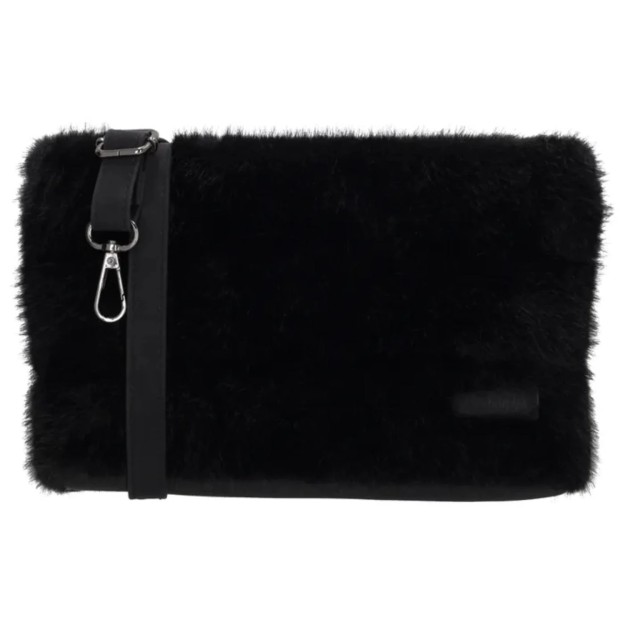 Zebra Trends Emma Shoulder Bag Γυναικεία Τσάντα Ώμου Μαύρη 23896