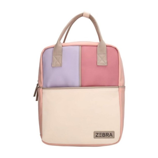 Zebra Trends Sterre Backpack Γυναικεία Τσάντα Πλάτης Ροζ W01236