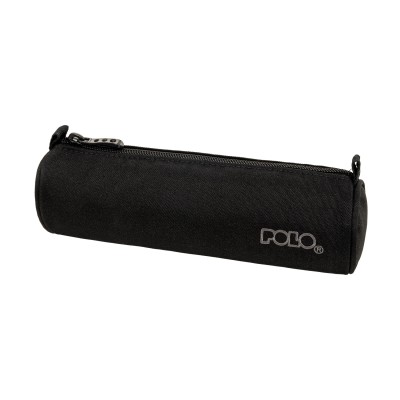 Polo Pins Κασετίνα Βαρελάκι Υφασμάτινη Μαύρη 9-37-014-2000