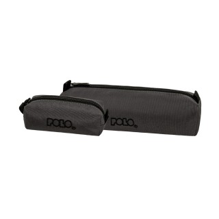 Polo Original Wallet V Κασετίνα Βαρελάκι με Πορτοφολάκι Γκρι 9-37-006-2620