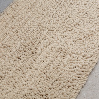 ESTIA ΤΑΠΕΤΟ ΜΠΑΝΙΟΥ SHAGGY 80x50cm ΠΟΛΥΕΣΤΕΡΑ TAUPE