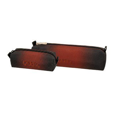 Polo Original Wallet V Κασετίνα Βαρελάκι με Πορτοφολάκι Μαύρο/Κόκκινο 9-37-006-8414