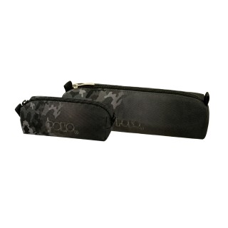 Polo Original Wallet V Κασετίνα Βαρελάκι με Πορτοφολάκι Μαύρη Παραλλαγή 9-37-006-8417