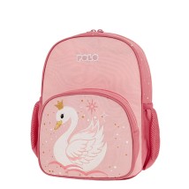 Polo Junior Fizz Σχολική Τσάντα Πλάτης Νηπιαγωγείου Ροζ Κύκνος 9-11-001-8449