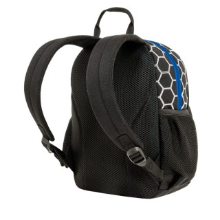 Polo Junior Fizz Σχολική Τσάντα Πλάτης Νηπιαγωγείου Μαύρη Ποδόσφαιρο 9-11-001-8451