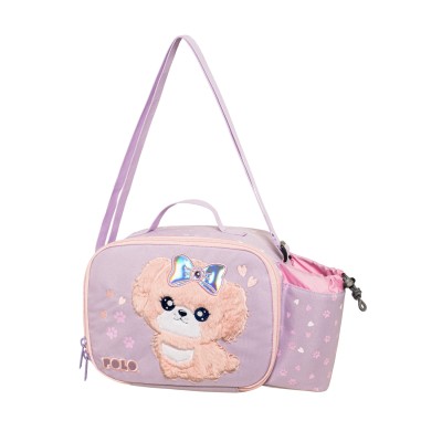 Polo Lunch Bag Fizz Τσάντα Φαγητού Ισοθερμική Λιλά Σκυλάκι 9-71-001-8450