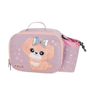 Polo Lunch Bag Fizz Τσάντα Φαγητού Ισοθερμική Λιλά Σκυλάκι 9-71-001-8450
