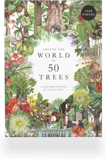 AROUND THE WORLD IN 50 TREES: A JIGSAW PUZZLE - 1000 PIECES