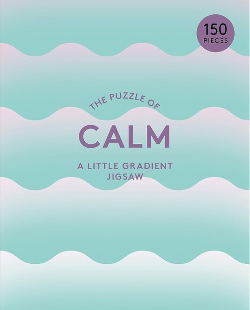 THE PUZZLE OF CALM: 150 PIECE GRADIENT PUZZLE