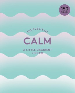 THE PUZZLE OF CALM: 150 PIECE GRADIENT PUZZLE
