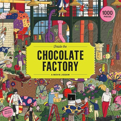INSIDE THE CHOCOLATE FACTORY: A JIGSAW PUZZLE - 1000 PIECES