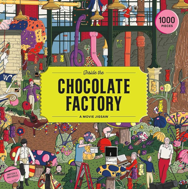 INSIDE THE CHOCOLATE FACTORY: A JIGSAW PUZZLE - 1000 PIECES