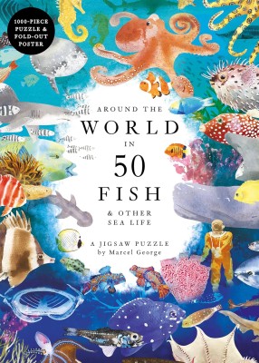 AROUND THE WORLD IN 50 FISH: A JIGSAW PUZZLE - 1000 PIECES