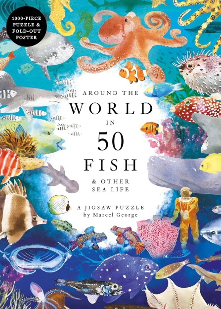 AROUND THE WORLD IN 50 FISH: A JIGSAW PUZZLE - 1000 PIECES