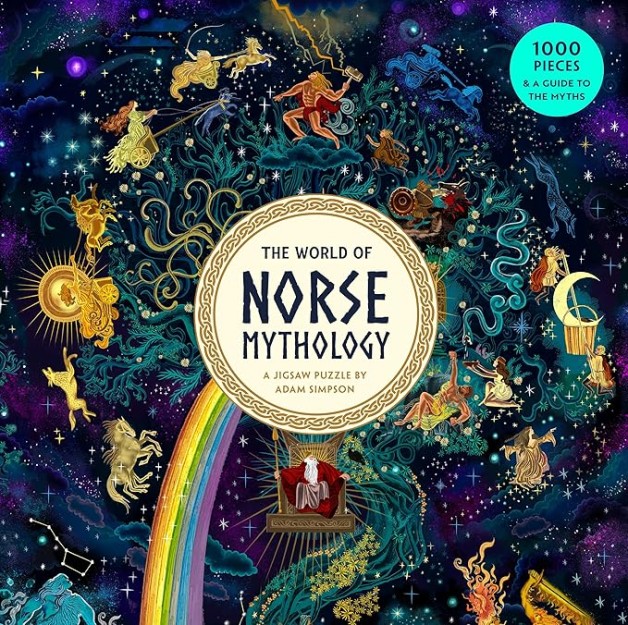 THE WORLD OF NORSE MYTHOLOGY : A JIGSAW PUZZLE - 1000 PIECES