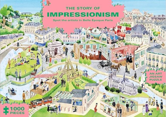 THE STORY OF IMPRESSIONISM: A JIGSAW PUZZLE - 1000 PIECES