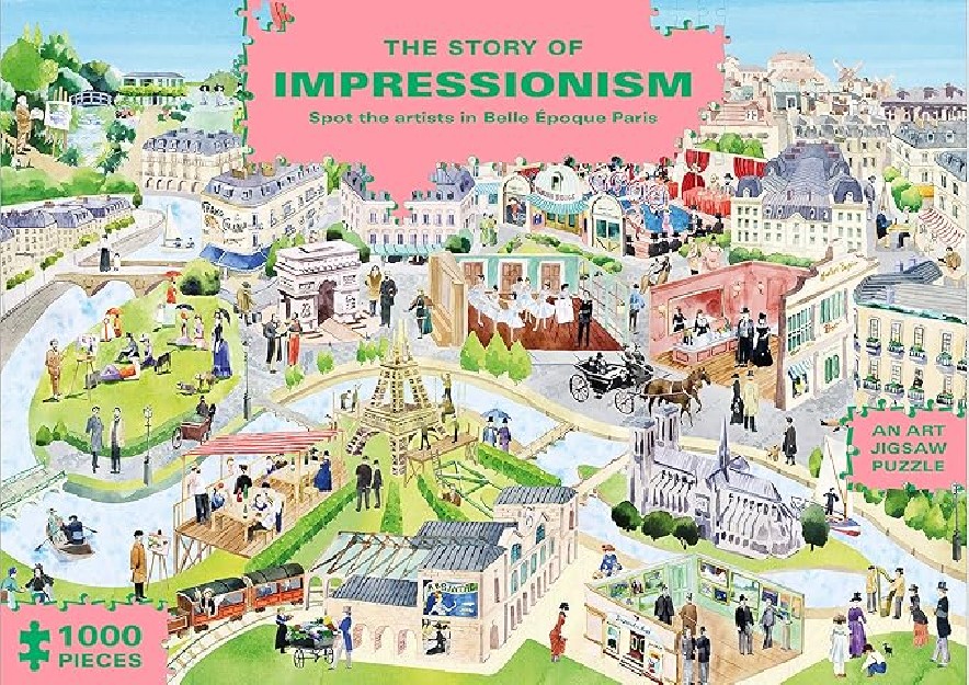 THE STORY OF IMPRESSIONISM: A JIGSAW PUZZLE - 1000 PIECES
