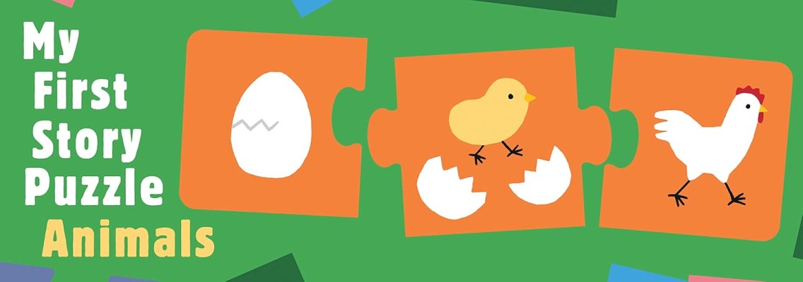 MY FIRST STORY PUZZLE ANIMALS: 3-PIECE PUZZLES