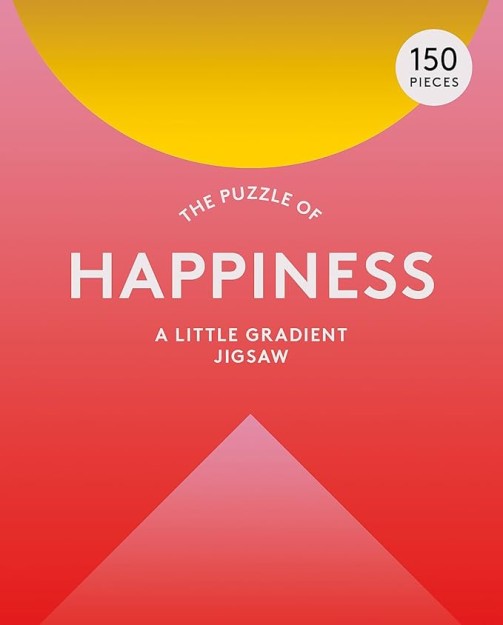 THE PUZZLE OF HAPPINESS: 150 PIECE GRADIENT PUZZLE