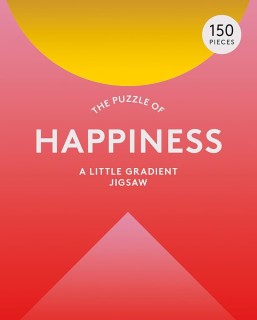THE PUZZLE OF HAPPINESS: 150 PIECE GRADIENT PUZZLE