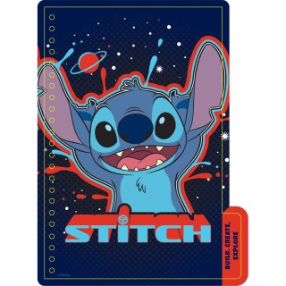 Διακάκης Παιδικό Σημειωματάριο Σπιράλ Stitch & Angel με Αυτοκόλλητα 000564653