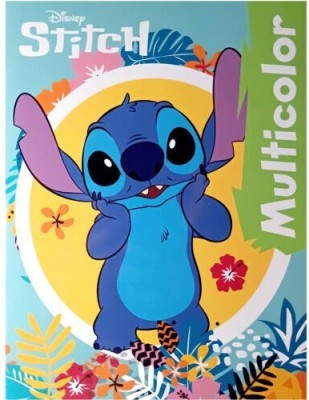 Βιβλίο Ζωγραφικής Multicolor Stitch & Lilo Α4 Τυχαία Επιλογή 000565313
