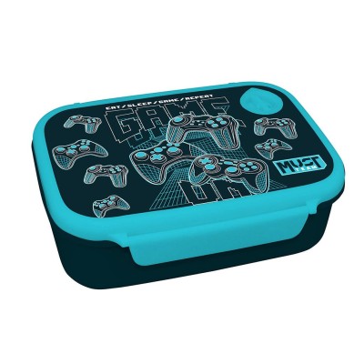 Διακάκης Must Σετ Φαγητού Gamer Φαγητοδοχείο PP 800ml-Παγούρι Αλουμινίου 500ml 000587513