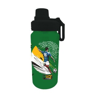Διακάκης Must Σετ Φαγητού Football Φαγητοδοχείο PP 800ml-Παγούρι Αλουμινίου 500ml 000587558
