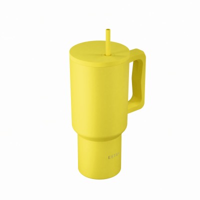 ESTIA ΘΕΡΜΟΣ STRAW TUMBLER XL SAVE THE AEGEAN 900ml SUNBEAM