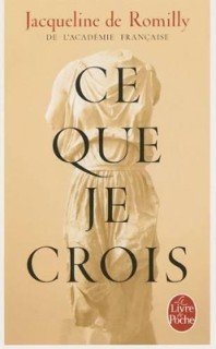 CE QUE JE CROIS POCHE