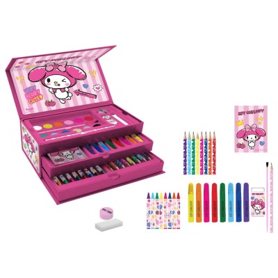 Διακάκης Βαλιτσάκι Ζωγραφικής My Melody 52 τεμαχίων 0000490315
