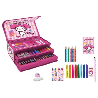 Διακάκης Βαλιτσάκι Ζωγραφικής My Melody 52 τεμαχίων 0000490315