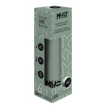 Διακάκης Must Παγούρι Θερμός Ανοξεόδωτο με LED Ένδειξη Θερμοκρασίας Φυστικί 000587479