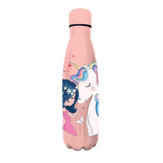 Διακάκης Must Παγούρι Θερμός Ανοξείδωτο 500ml Ροζ Unicorn 000587483