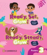 READY, SET, GROW! 3 POSTERS