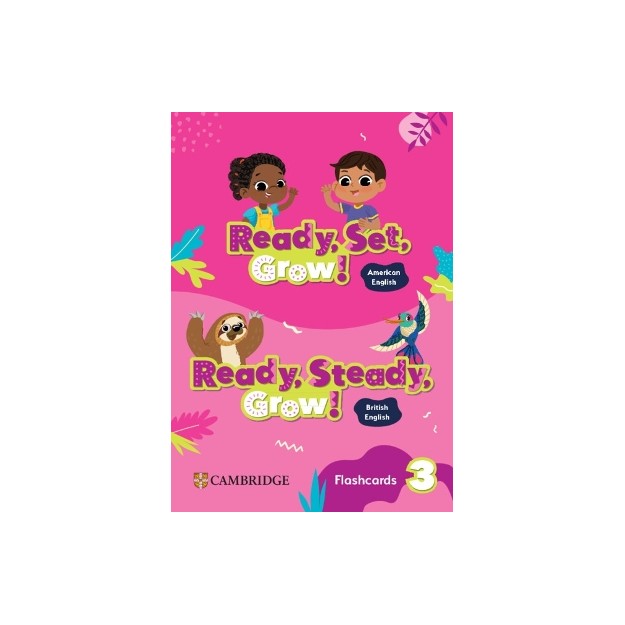 READY, SET, GROW! 3 FLASHCARDS