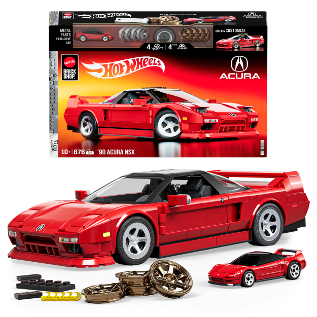 HOT WHEELS - BRICK SHOP PREMIUM SERIES - ’90 ACURA NSX - 876ΤΕΜ. - JFT17
