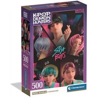 ΠΑΖΛ 500 H.Q. K-POP DEMON HUNTERS 1 - COMPACT BOX