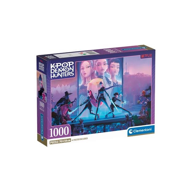 ΠΑΖΛ 1000 H.Q. K-POP DEMON HUNTERS - COMPACT BOX